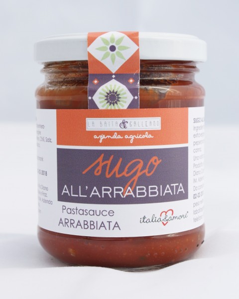 Sugo all'Arrabbiata - Pastasauce Arrabbiata 212 ml / 180 gr