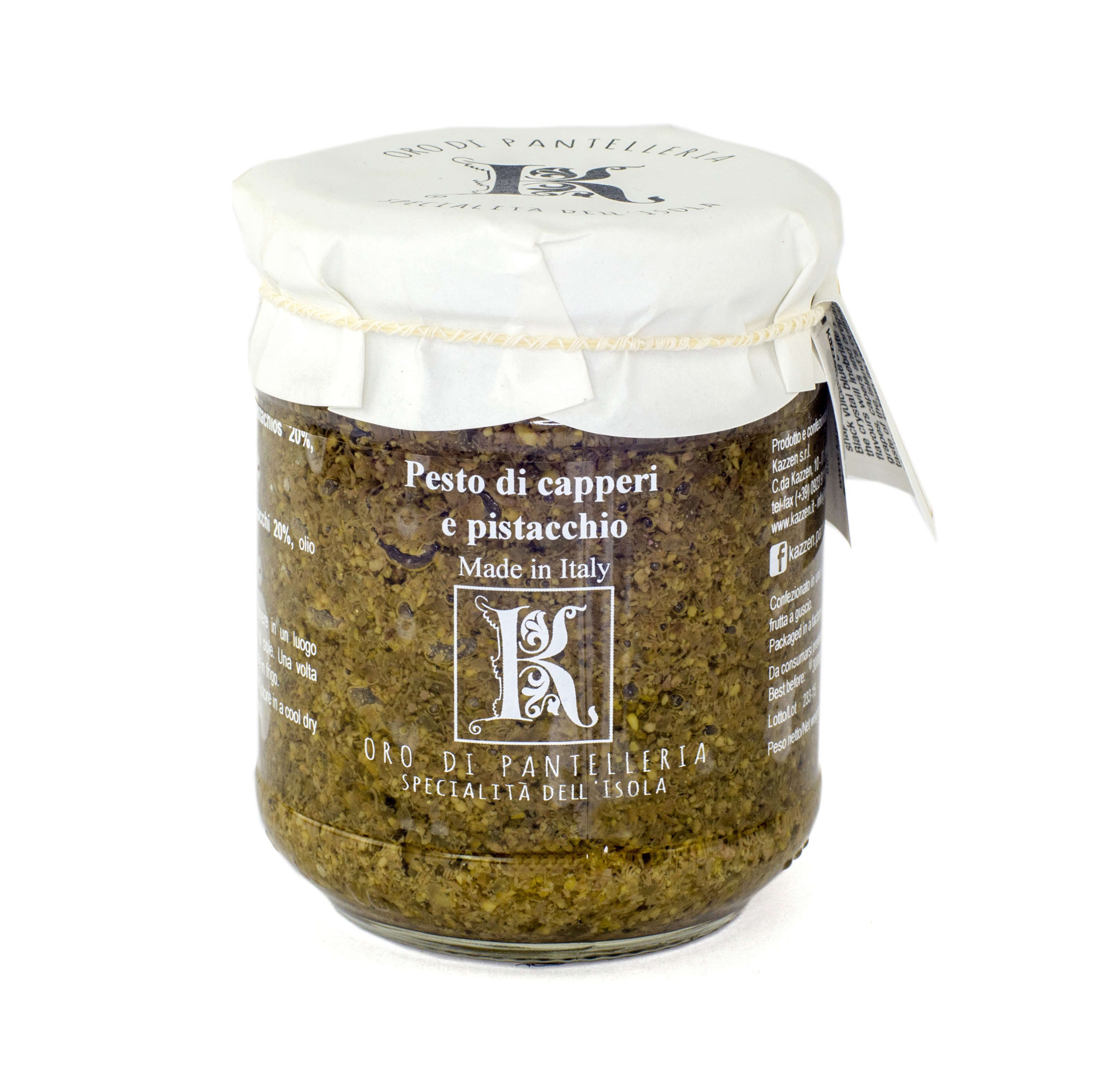 Pesto aus Kapern und Pistazien 195 gr | Saucen | Feinkost | Italia ...