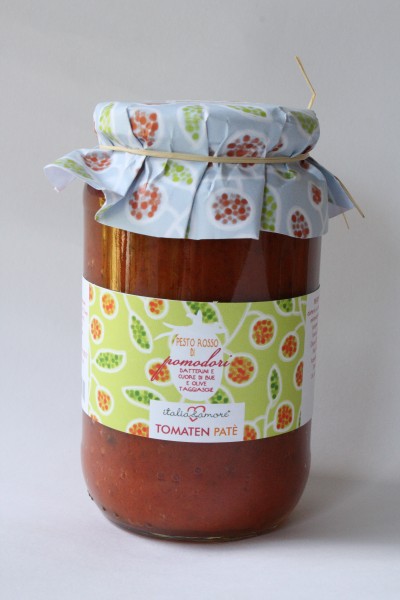 Pesto Rosso di Pomodori e Olive Taggiasche 580 ml / 480 gr