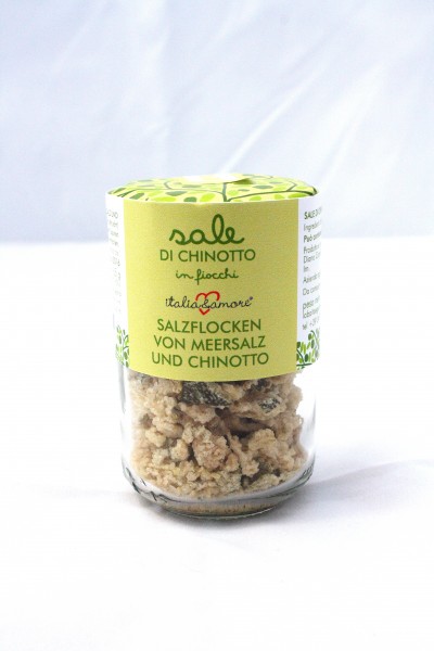 Salzflocken von Meersalz und Chinotto 65g *