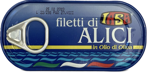 Acciughe Filetti olio di oliva scatoletta 45g