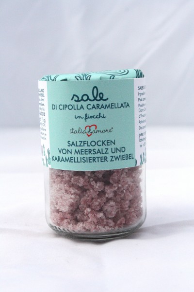 Salzflocken von Meersalz und karamellisierter Zwiebel 75g