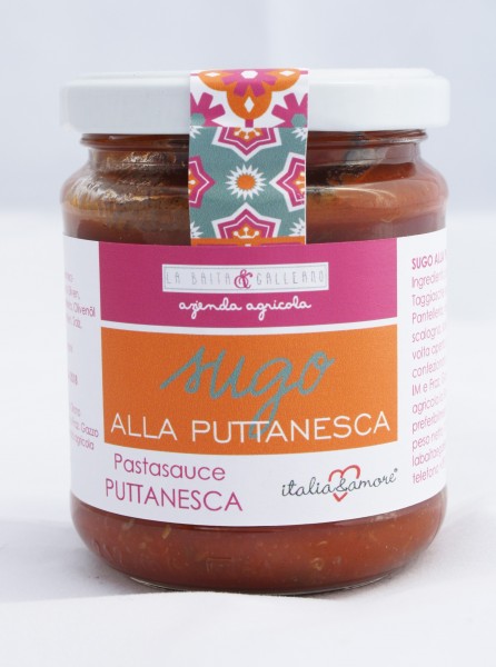 Sugo alla Puttanesca - Pastasauce Puttanesca 212 ml / 180 gr